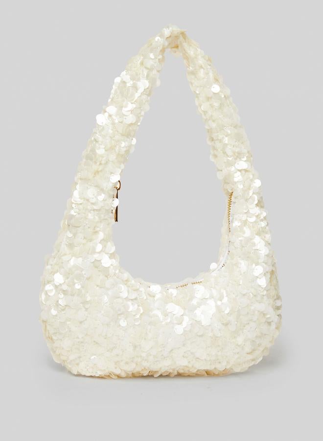 ستايلي حقيبة كتف مزينة بالترتر - Image 1